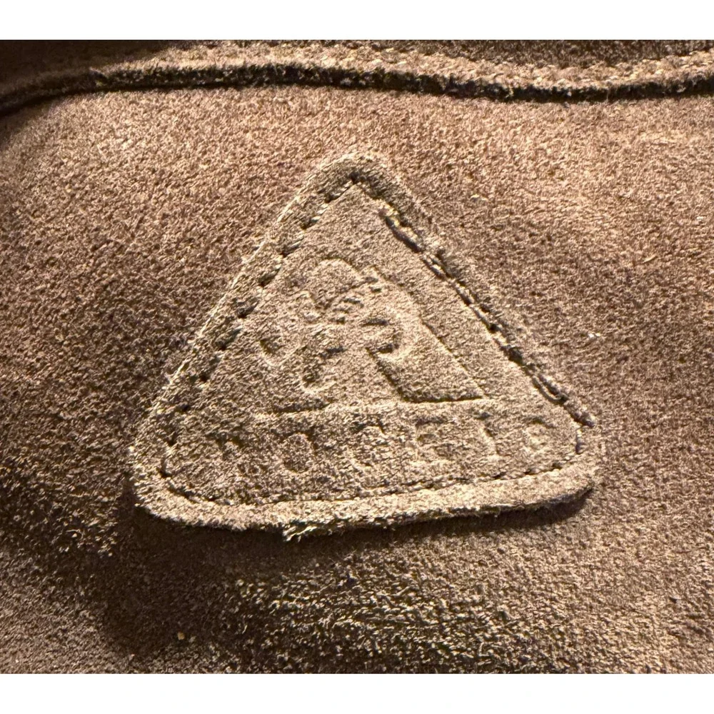 Rocky Mens Thinsulate Thermal Insulated Duck Boots Brown Suede Size 12 Lug‎ Sole